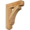 Ekena Millwork Imperial Craftsman Rough Sawn Bracket, Western Red Cedar, 4"W x 18"D x 22"H BKT04X18X22IMP04RWR - alternate 1